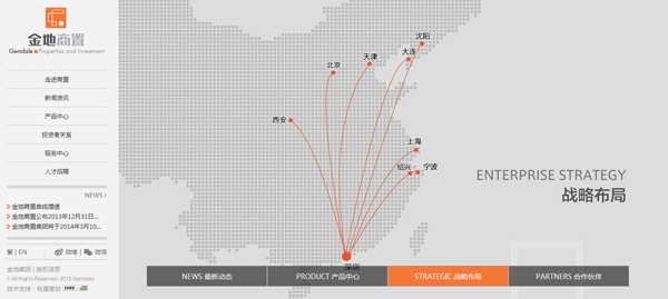 深圳市牧星策劃設(shè)計(jì)有限公司金地商置戰(zhàn)略布局