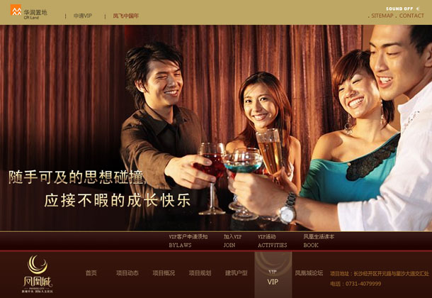 深圳市牧星策劃設計有限公司鳳凰城項目網站 VIP